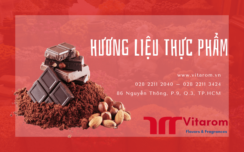 Hương liệu thực phẩm - Phụ gia quan trọng giúp tạo hương vị cho sản phẩm Vitarom