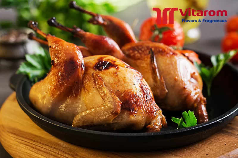 Hương gà nướng - Giải pháp tối ưu cho sản xuất thực phẩm đa dạng hương vị hương gà nướng