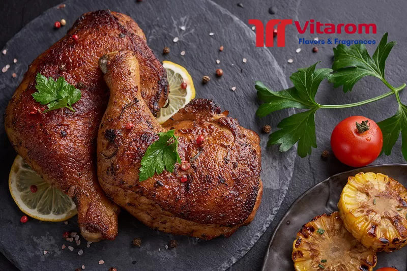 Hương gà nướng - Giải pháp tối ưu cho sản xuất thực phẩm đa dạng hương vị hương gà nướng
