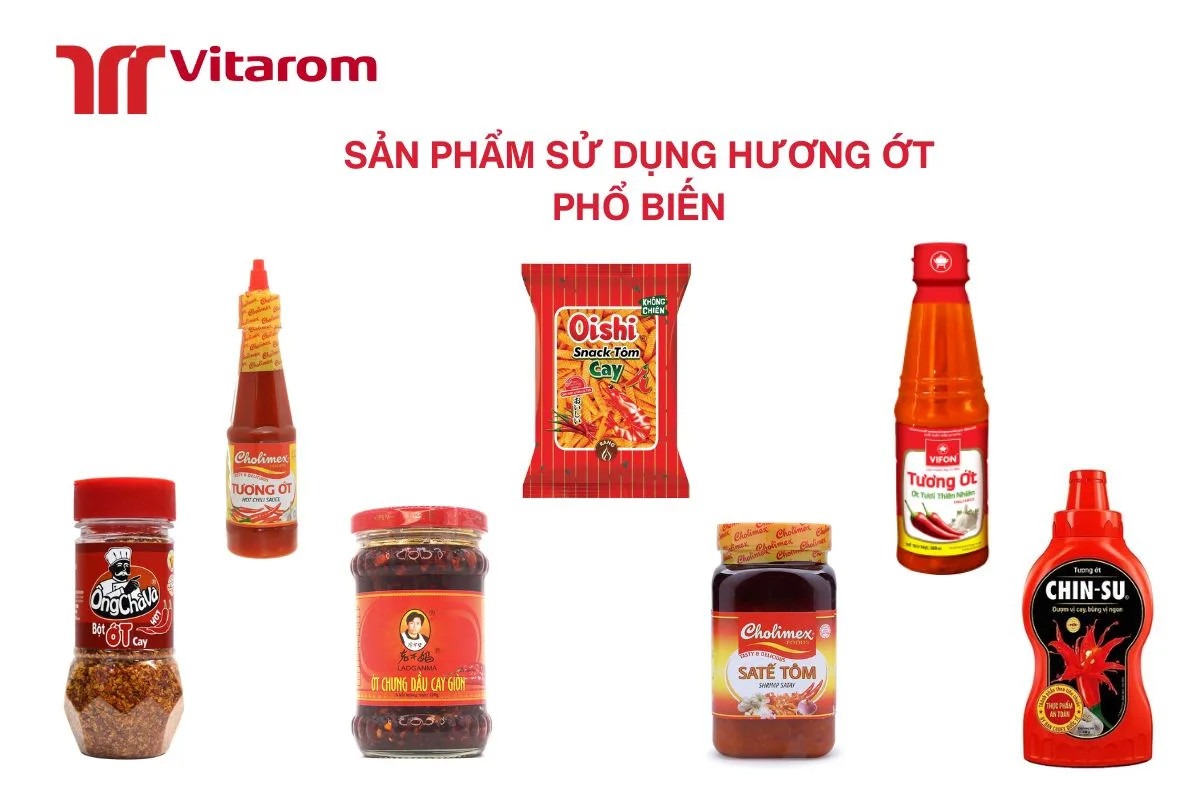 Hương Ớt Đỏ Vitarom