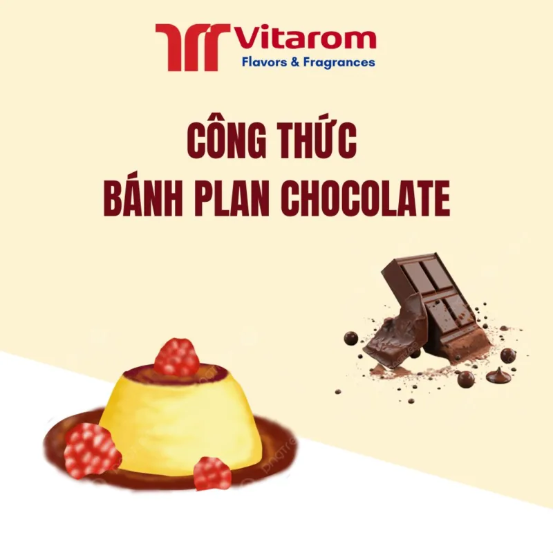 CÔNG THỨC BÁNH PLAN CHOCOLATE Vitarom