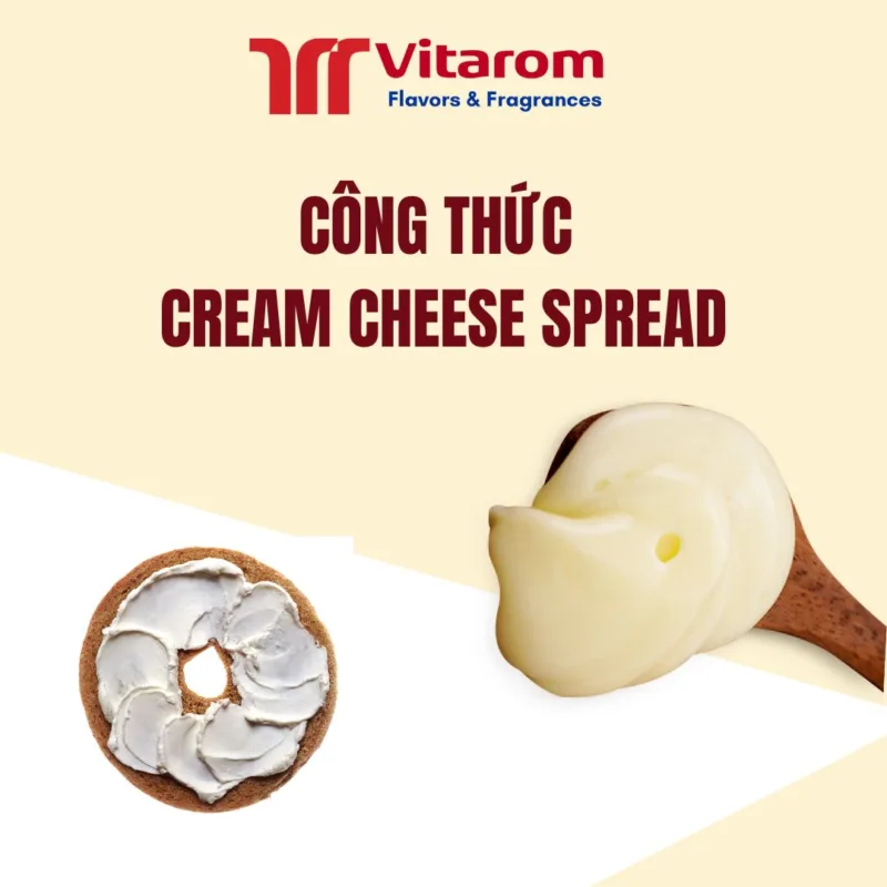 Công Thức CREAM CHEESE SPREAD Vitarom