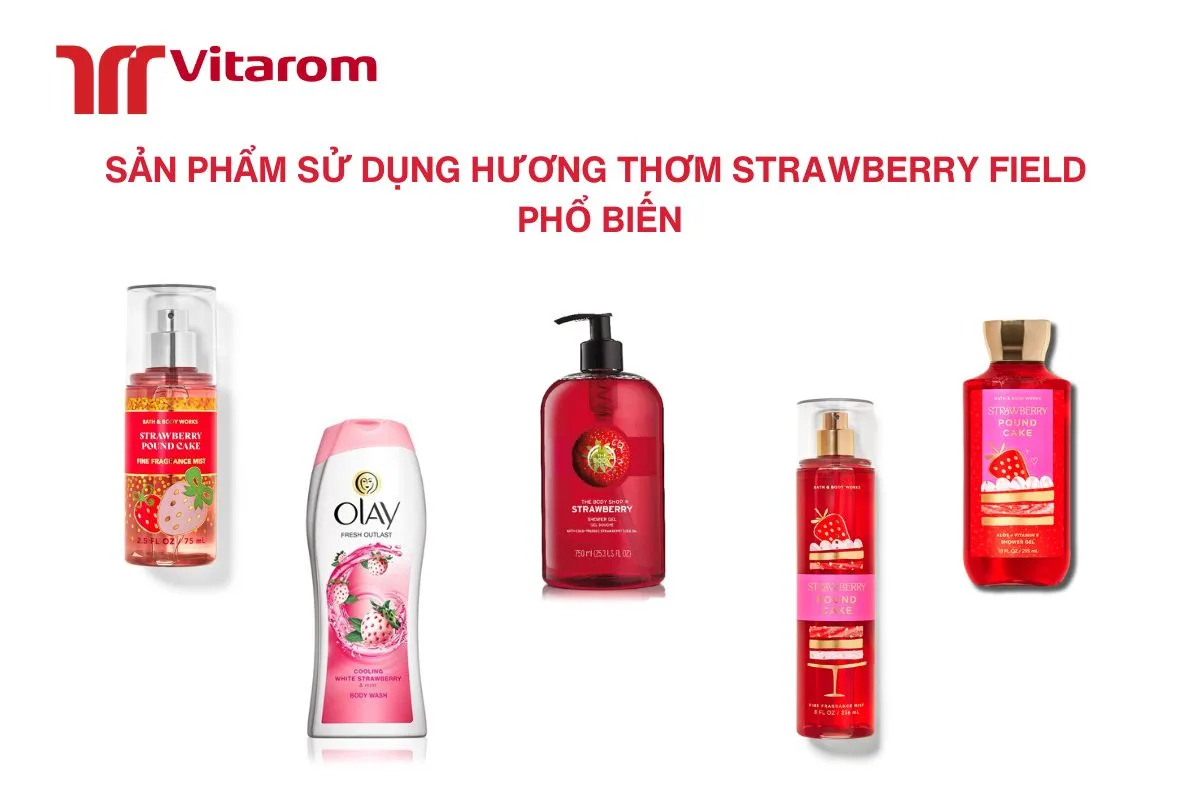 Hương Thơm Strawberry Field Vitarom